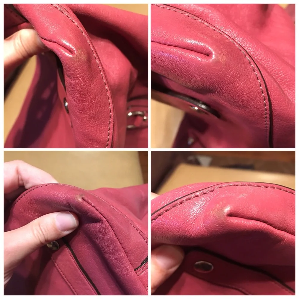 Coach Ashley Satchel Pink Leather - Picture 3 of 8
